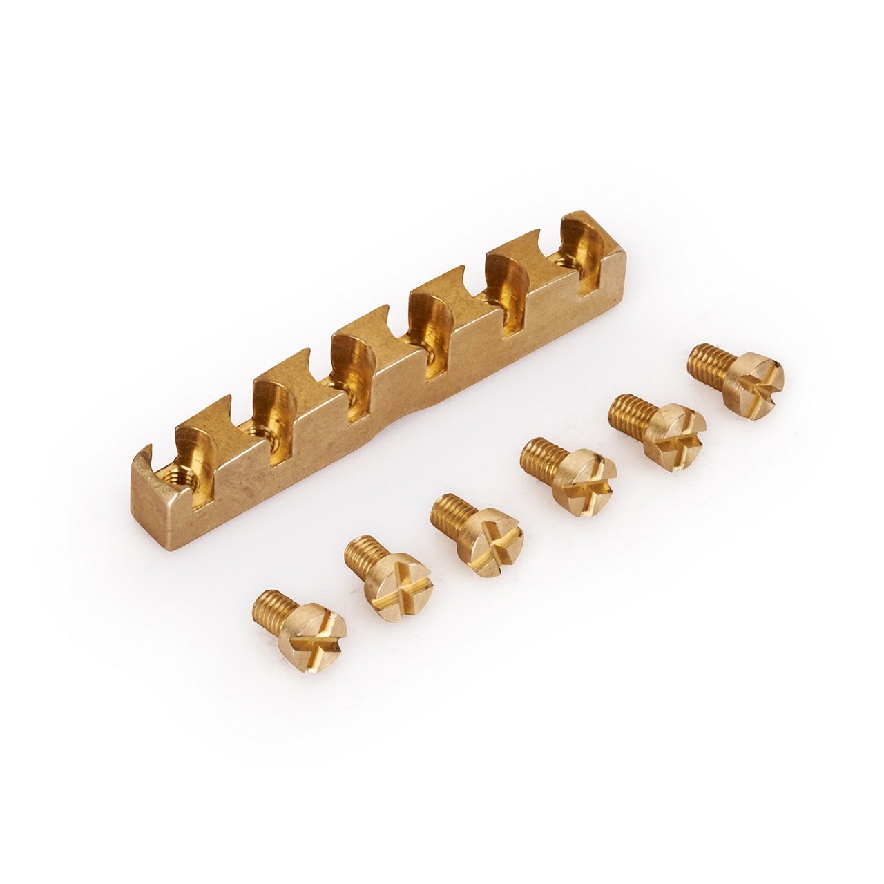 Webster Guitar Nut (Just-A-Nut), 6-String, Brass