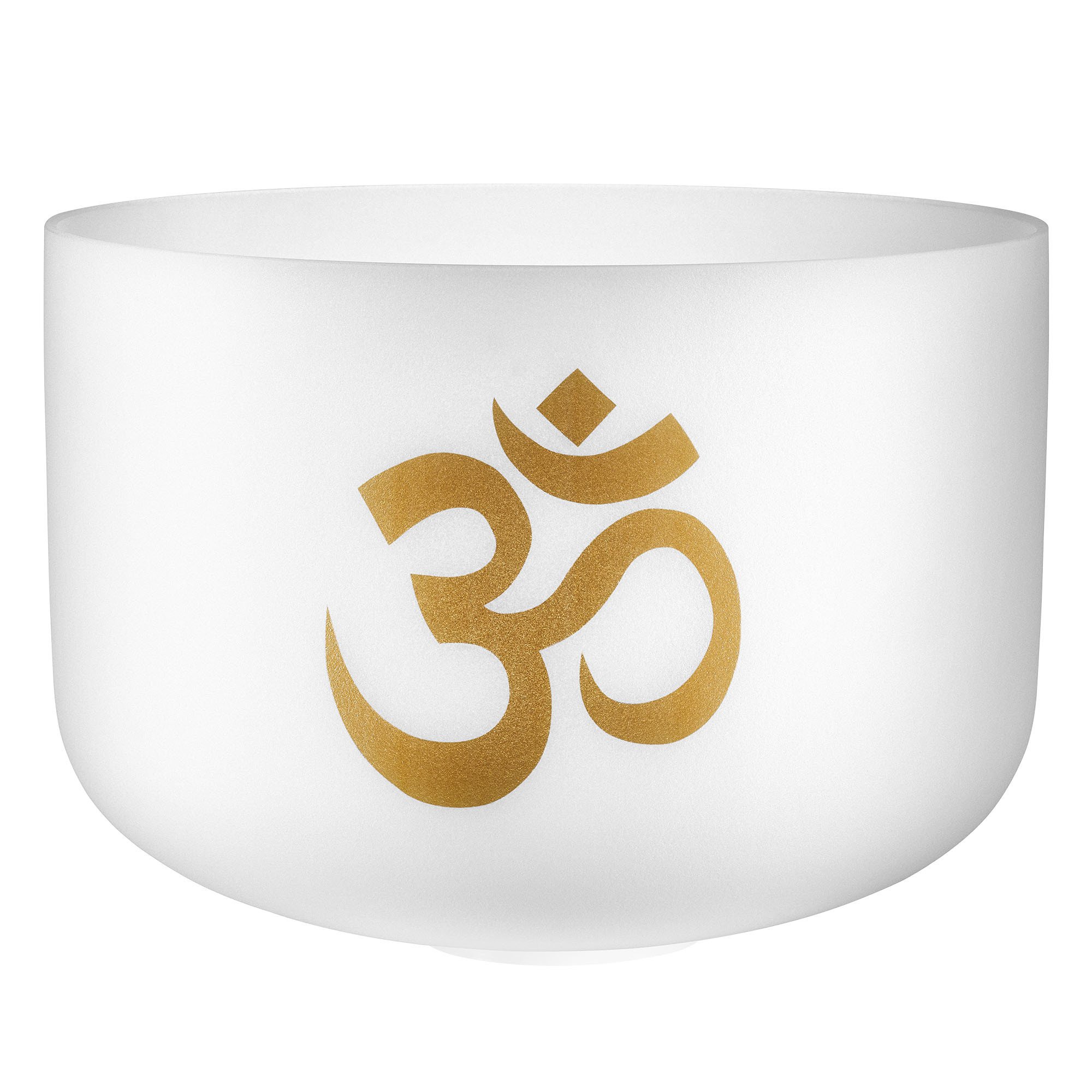 16" Om Crystal Singing Bowl, 136,10 Hz / C#3