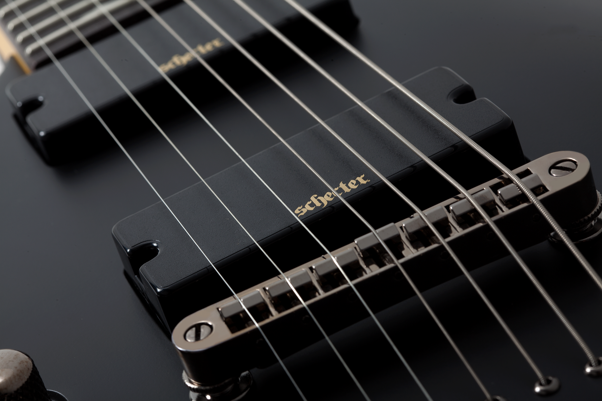 Demon 7 Lefty Satin Black Linkshänder E-Gitarre