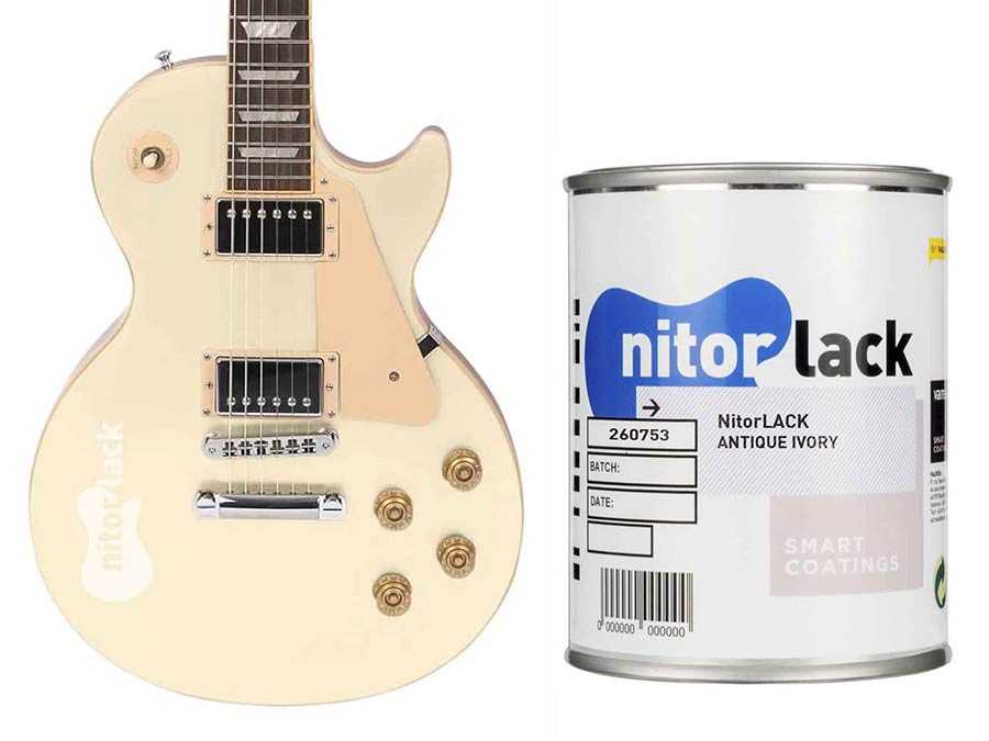 Nitrocelluloselack Antique Ivory - 500ml Dose