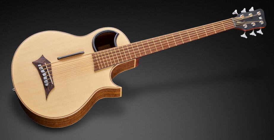 Alien, 6-String - Natural Transparent Satin B Stock