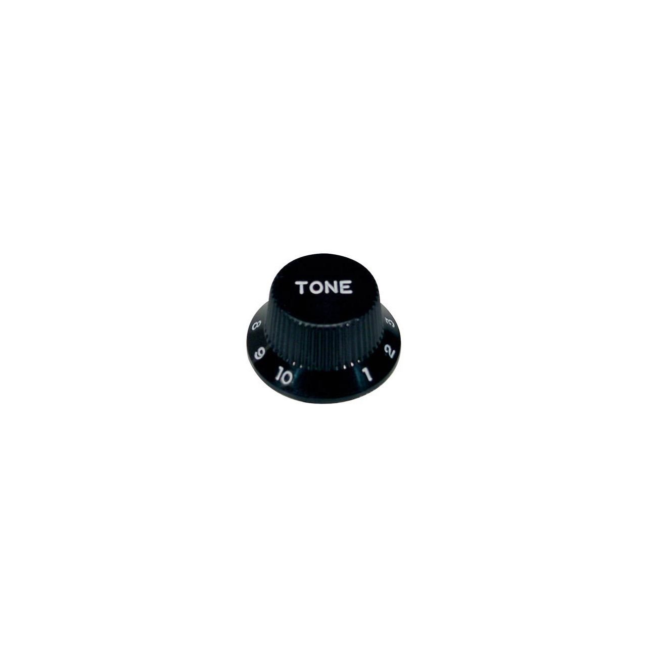 Potiknopf, Bell Knob, Stallion, schwarz, Tone, für US-Poti-Schaft