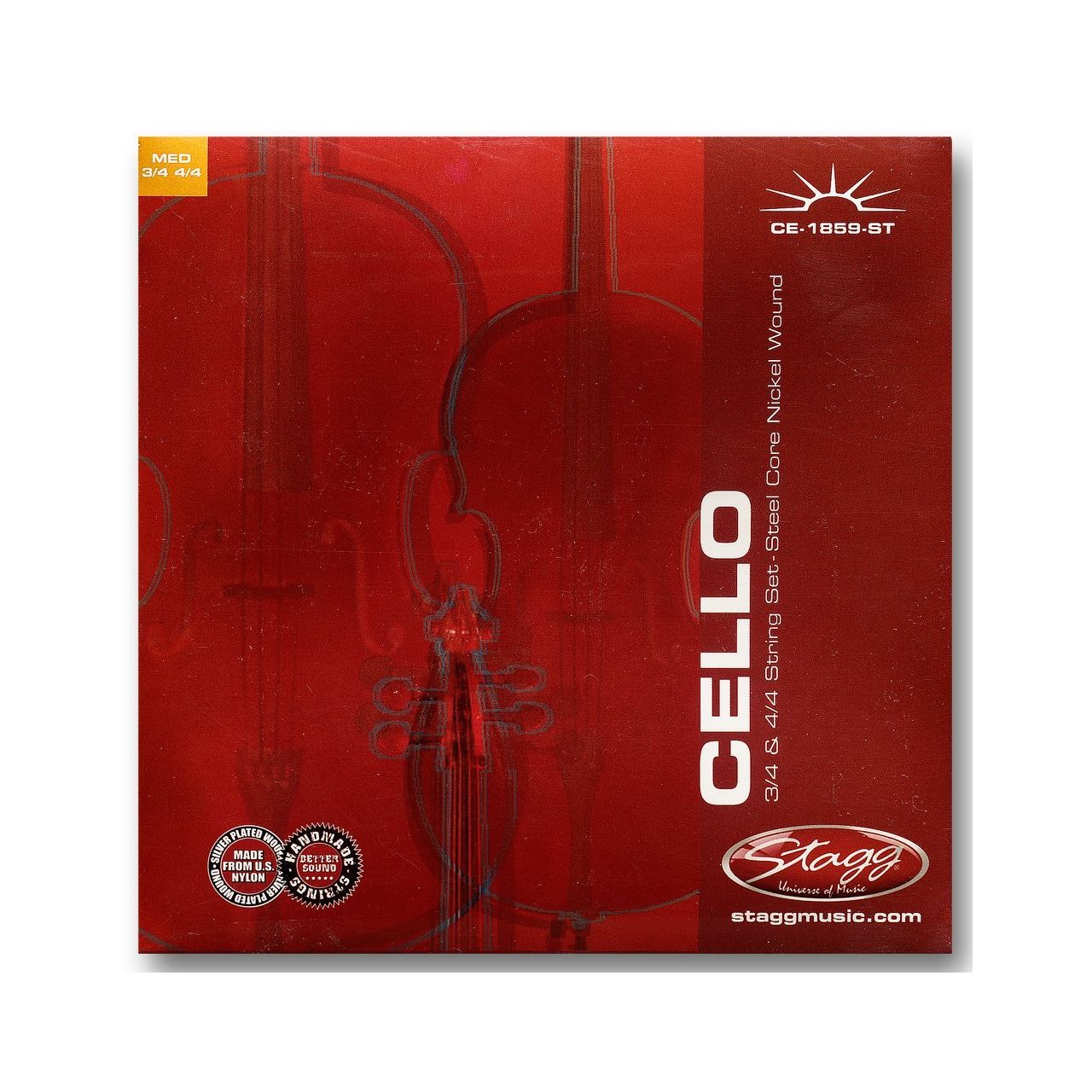 CELLO STRING SET/STEEL