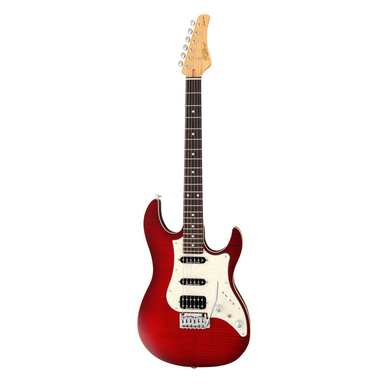 J-Standard Odyssey Transparent Red - E-Gitarre