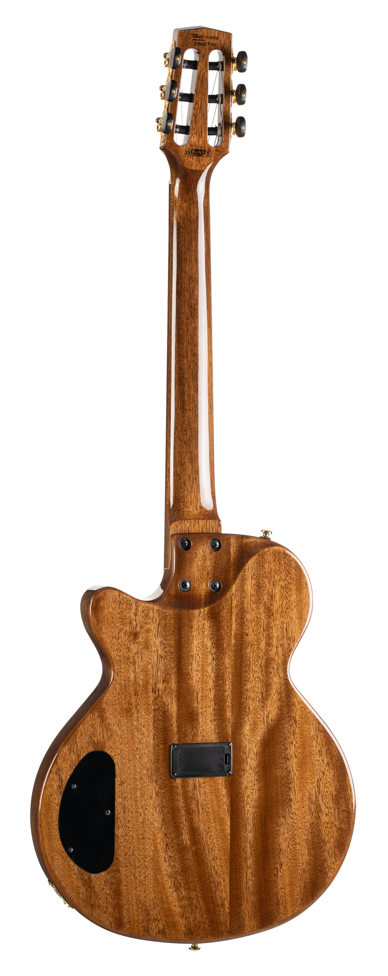 Sunset Nylectric DLX Konzertgitarre Tobacco Sunburst