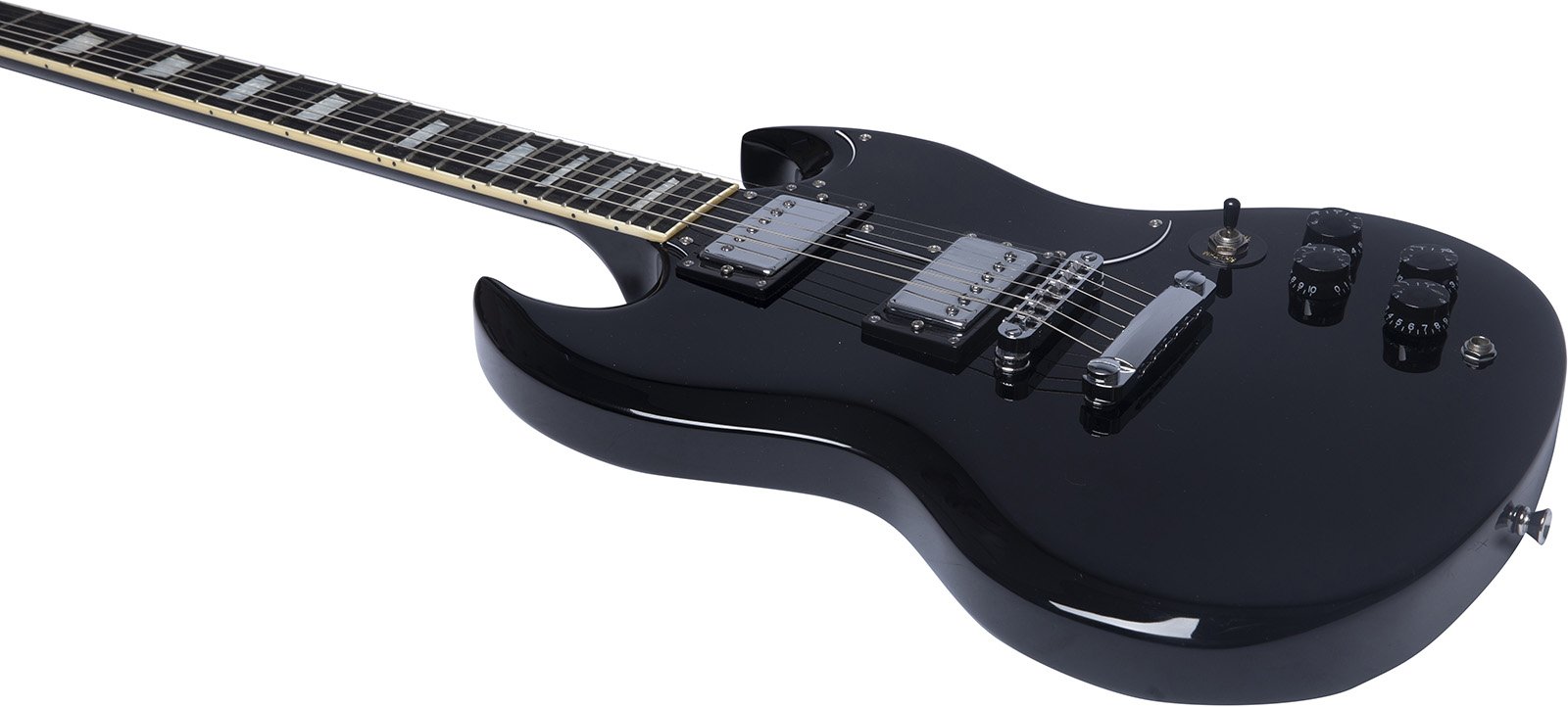 DV-300 E-Gitarre Black