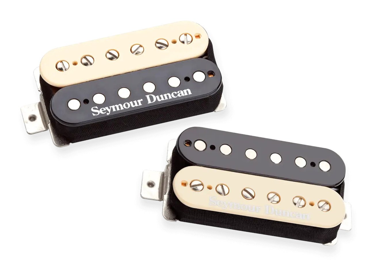 Green Magic Humbucker - Pickup Set - Zebra