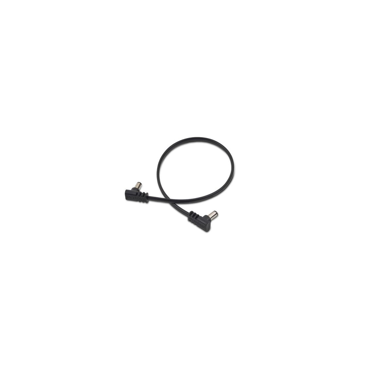 Flat Power Cable - Black 30 cm / 11.81" angled/angled