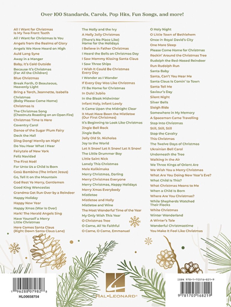 Christmas Sheet Music Anthology