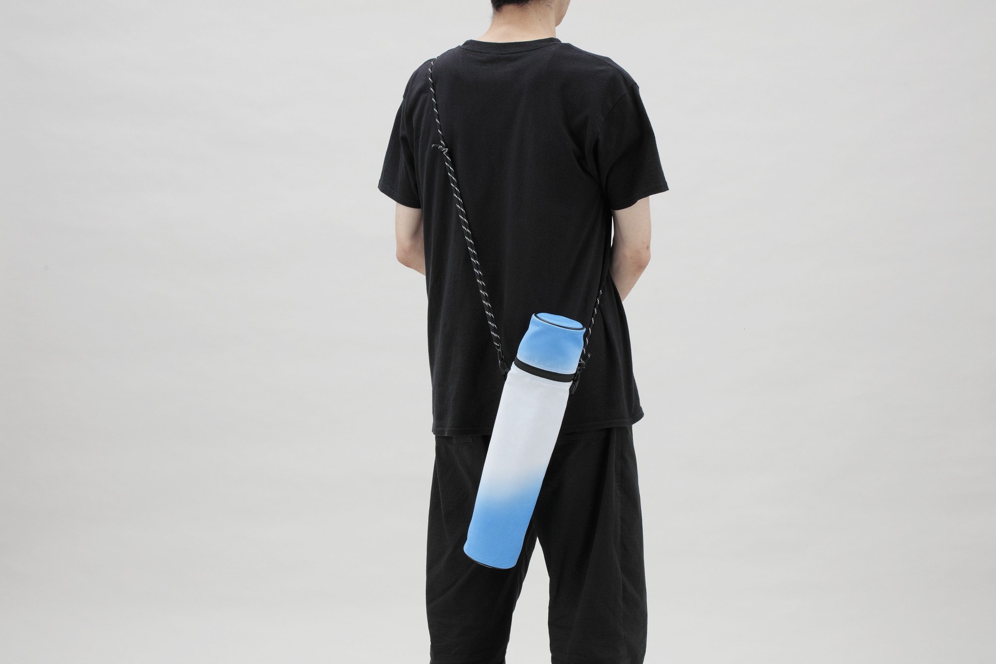 Vivid Collection Stick Bag - Blue x White 
