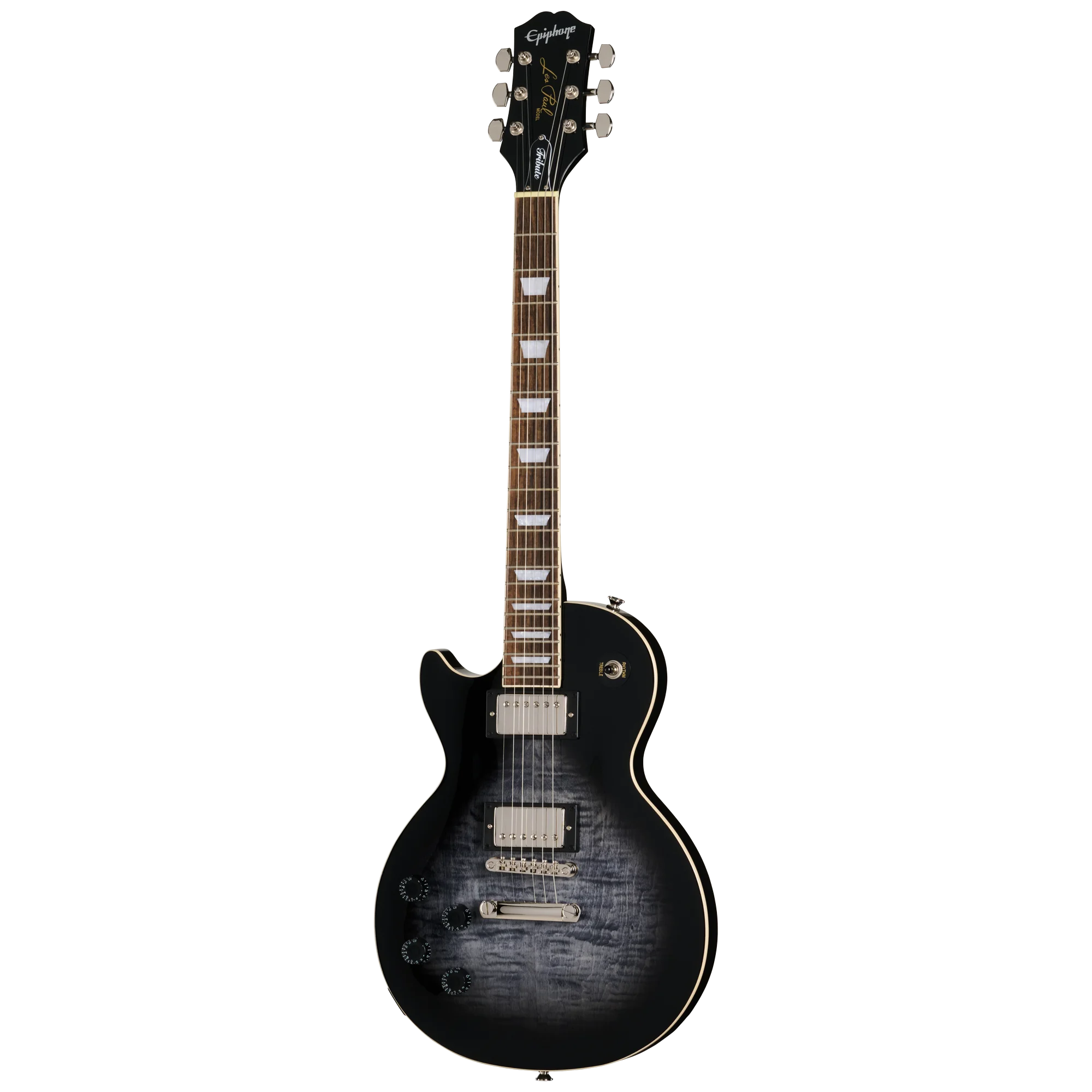 Les Paul Tribute Plus Lefthand Ebony Burst