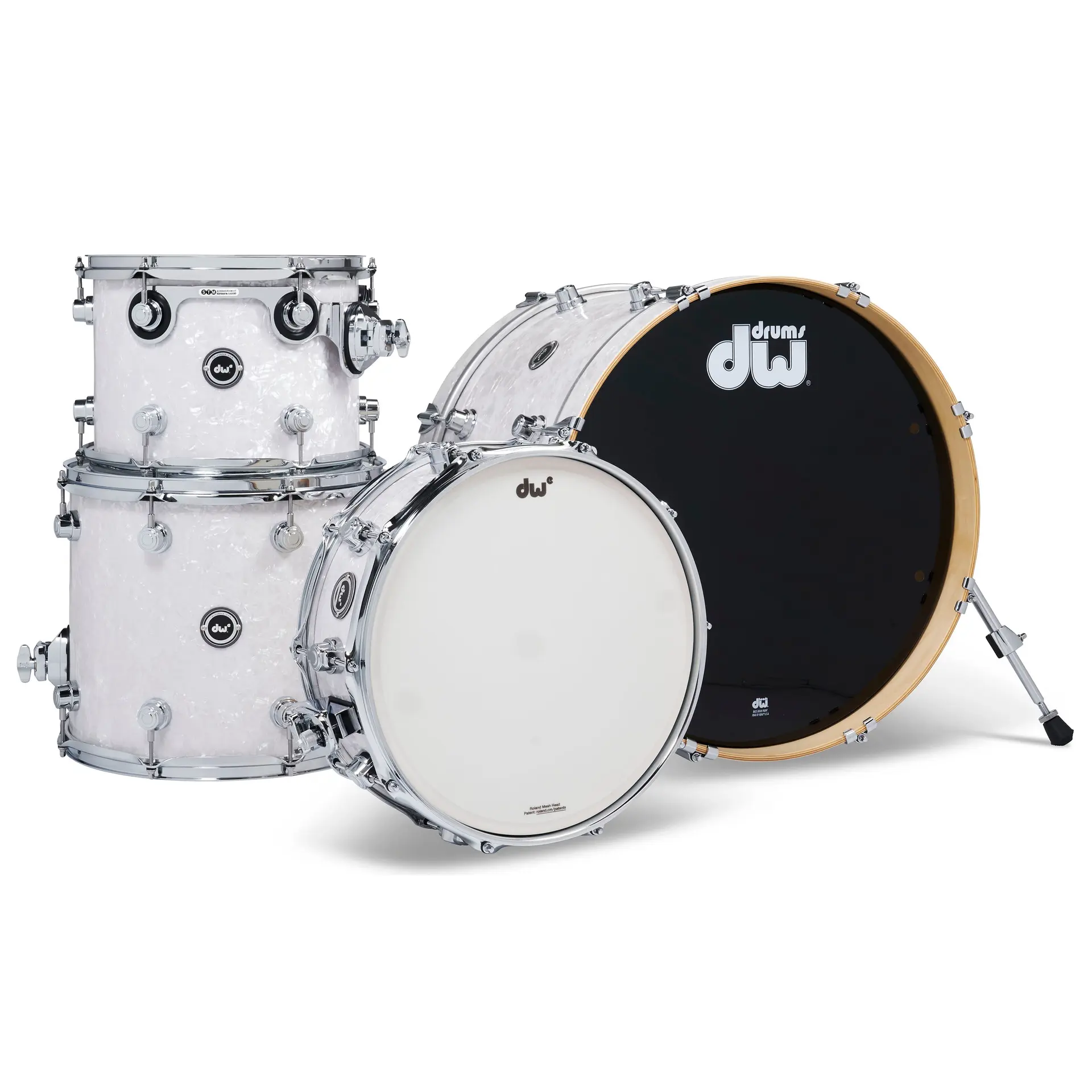 White Marine Pearl | 4-teiliges Shell Pack