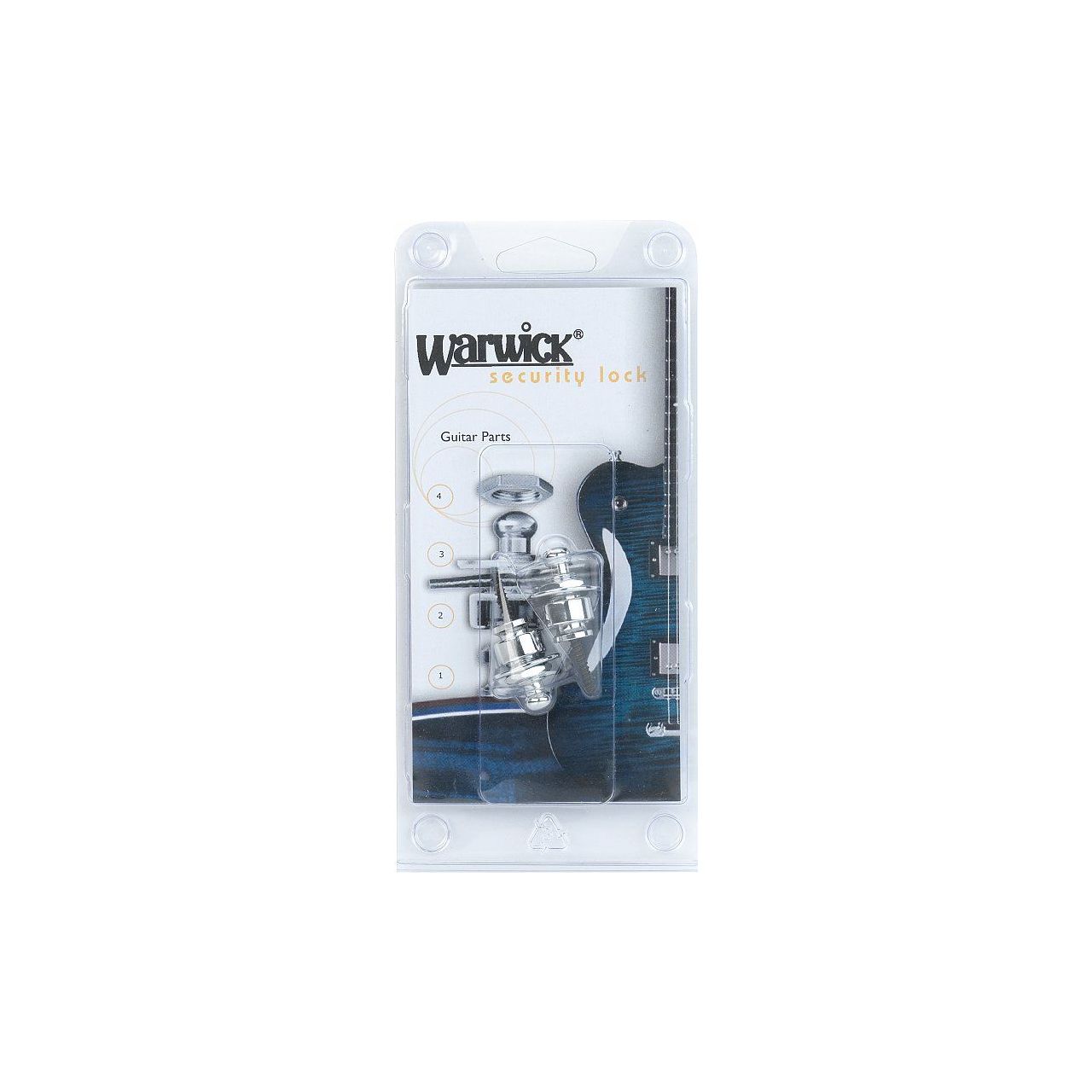 Security Straplocks Set - chrom