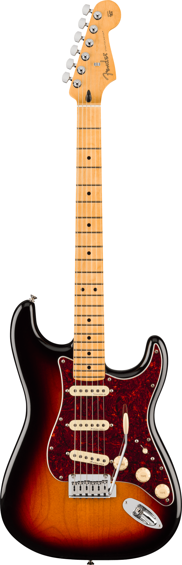 Player II Modified Stratocaster SSS 3 Tone Sunburst