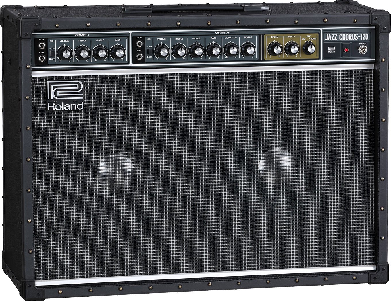 Roland JC-120 Jazz Chorus Dreiviertelansicht: ¾ Perspektive