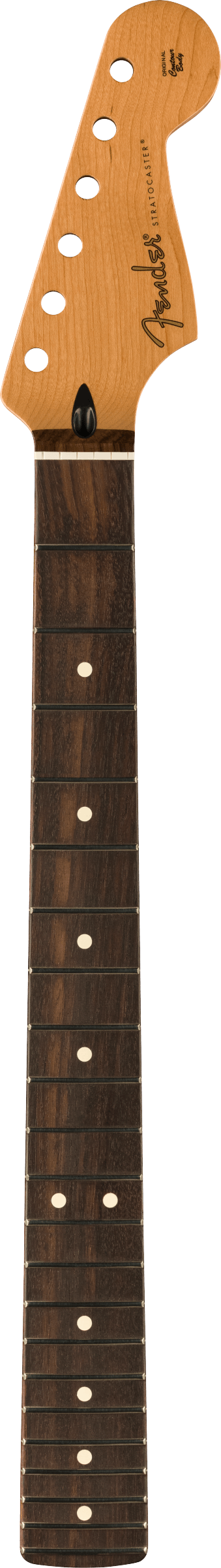 Satin Roasted Maple Stratocaster Neck 22 Jumbo Frets Rosewood