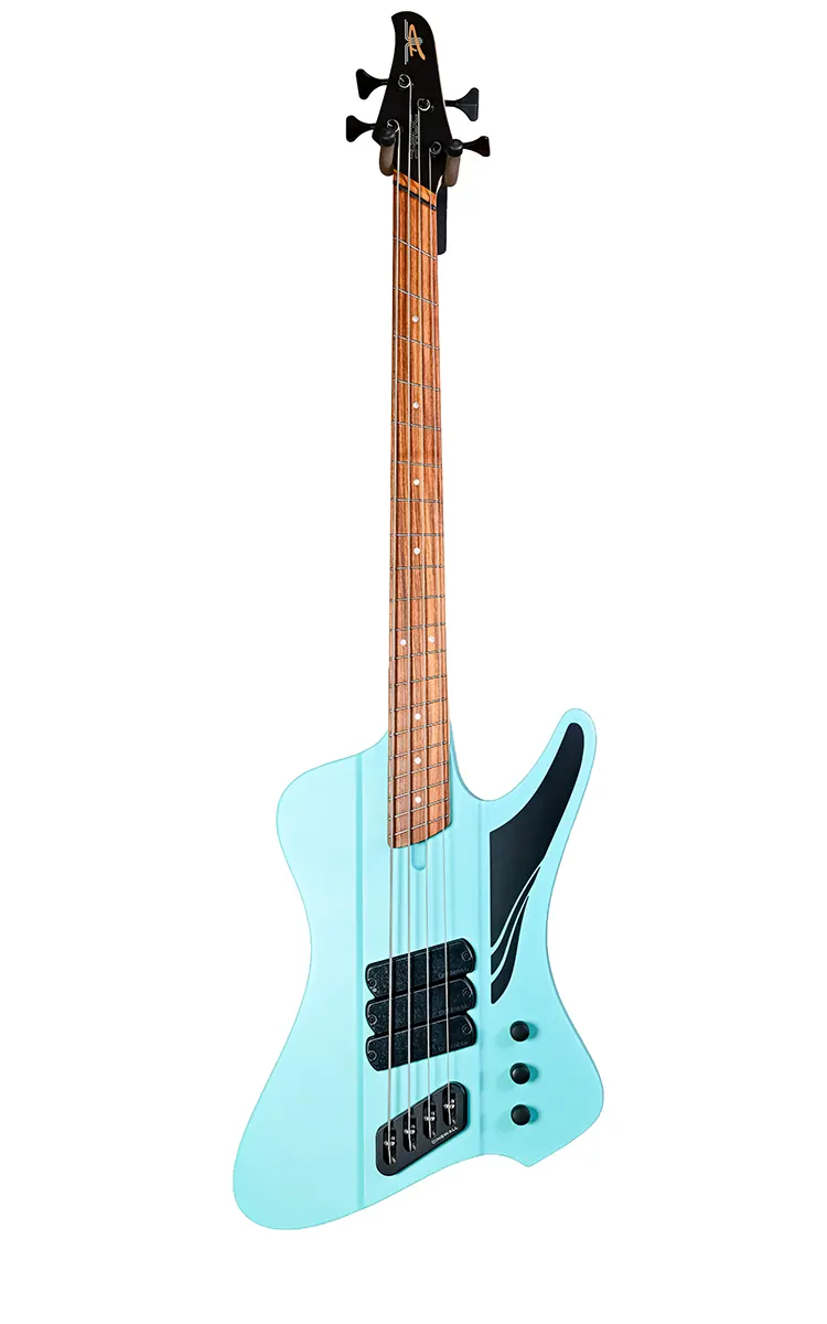D-Roc Standard 4-String Bass Matte Celestial Blue