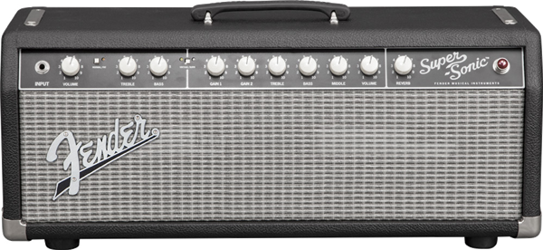 Super-Sonic 22 Head  Black and Silver
