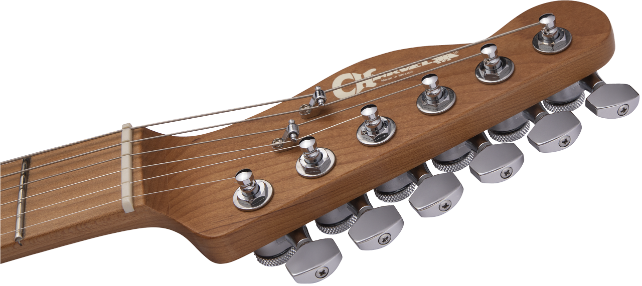 Pro-Mod So-Cal Style 2 24 HH 2PT CM Ash, Caramelized Maple Fingerboard, Natural Ash