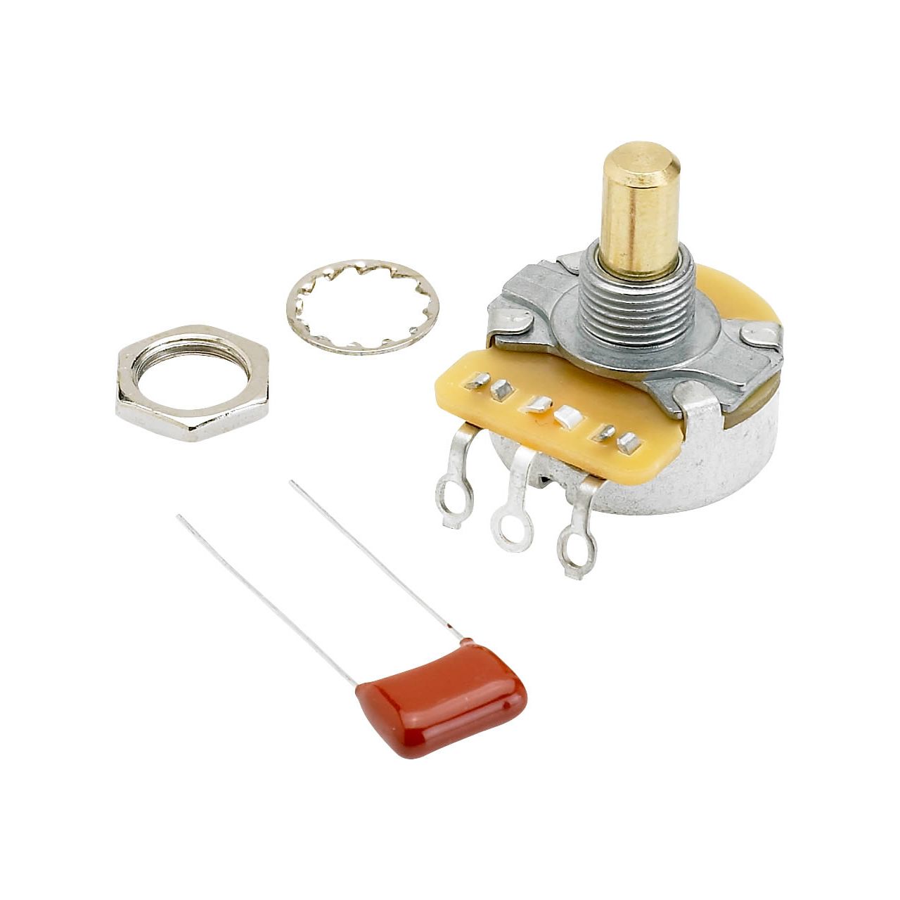 250k No Load Split Shaft Tone Poti - Ton Potentiometer