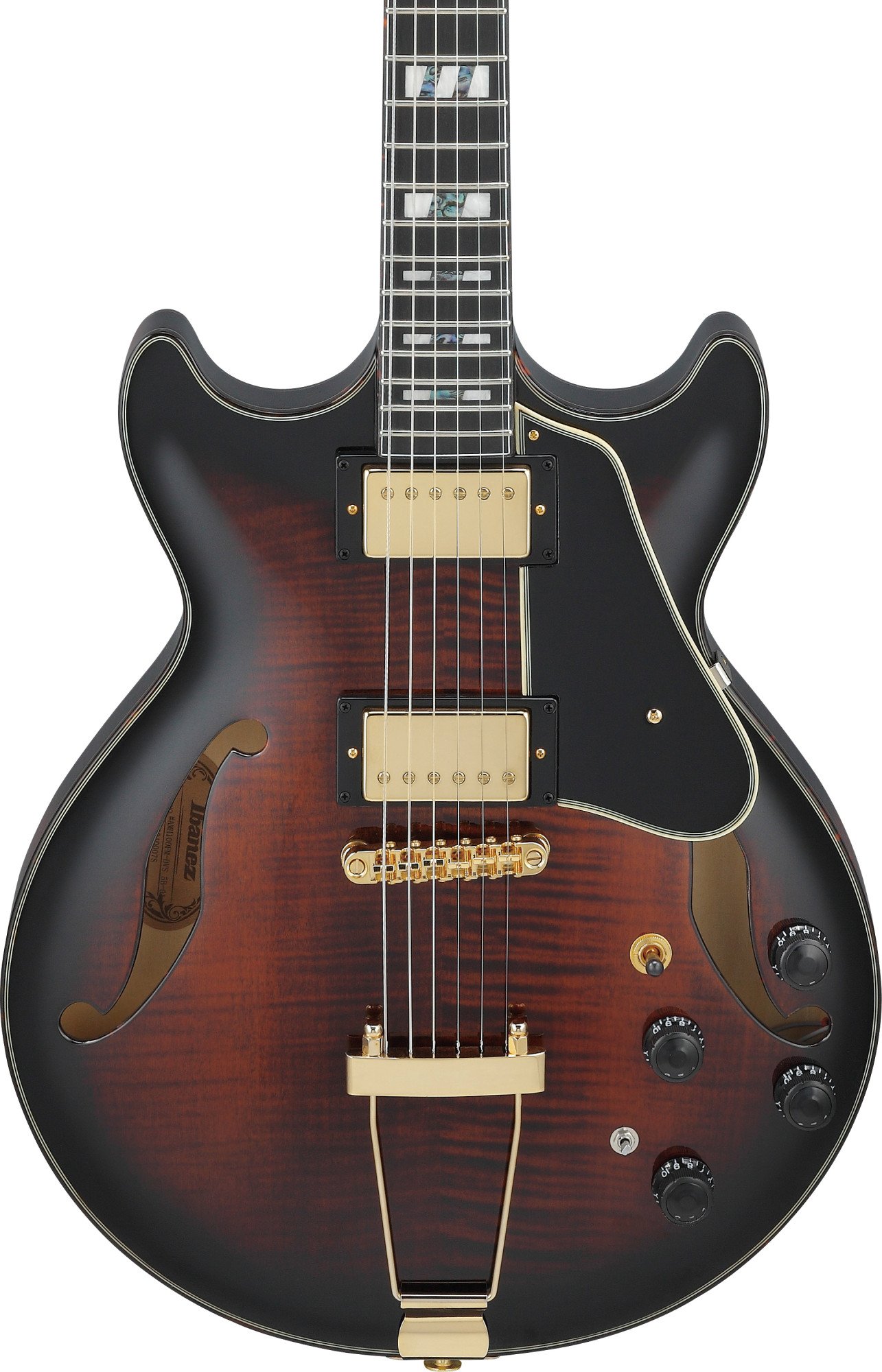 AMH100FM-DVS Artstar Semi-Hollowbody E-Gitarre Dark Violin Sunburst  