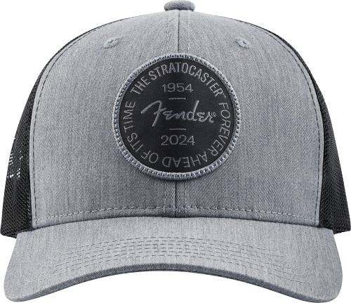 Stratocaster 70th Anniversary Badge  Hat Gray Heather