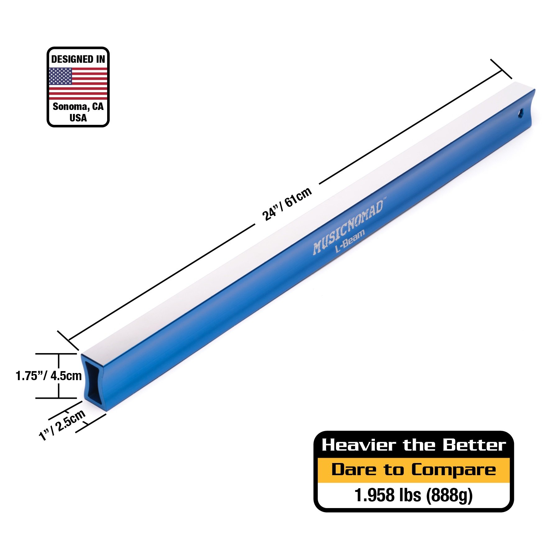 Fret Leveler MN812 Leveling 24" (61 cm) for Bass Guitar