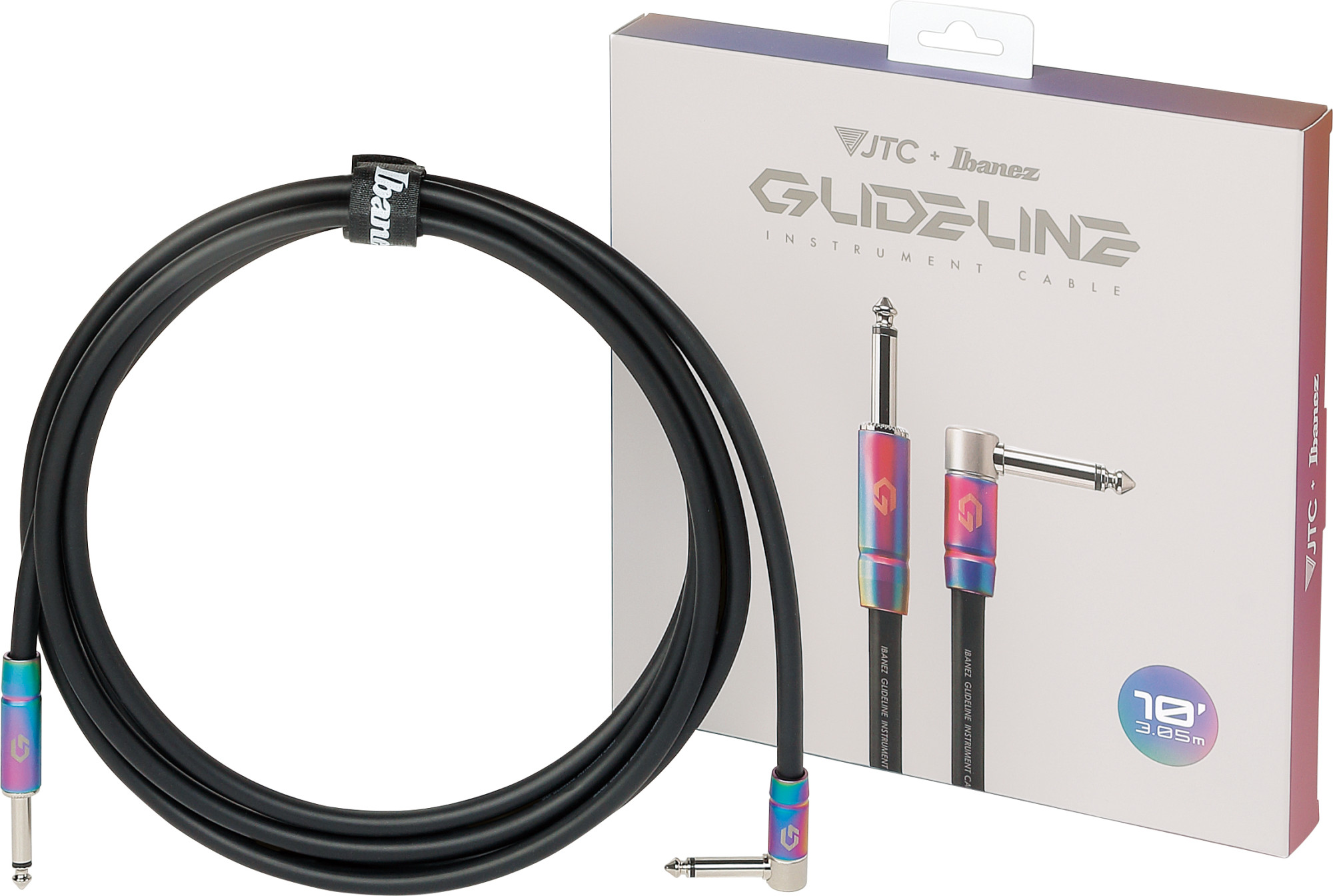 GL10L GLIDELINE Serie Gitarrenkabel 3m Black