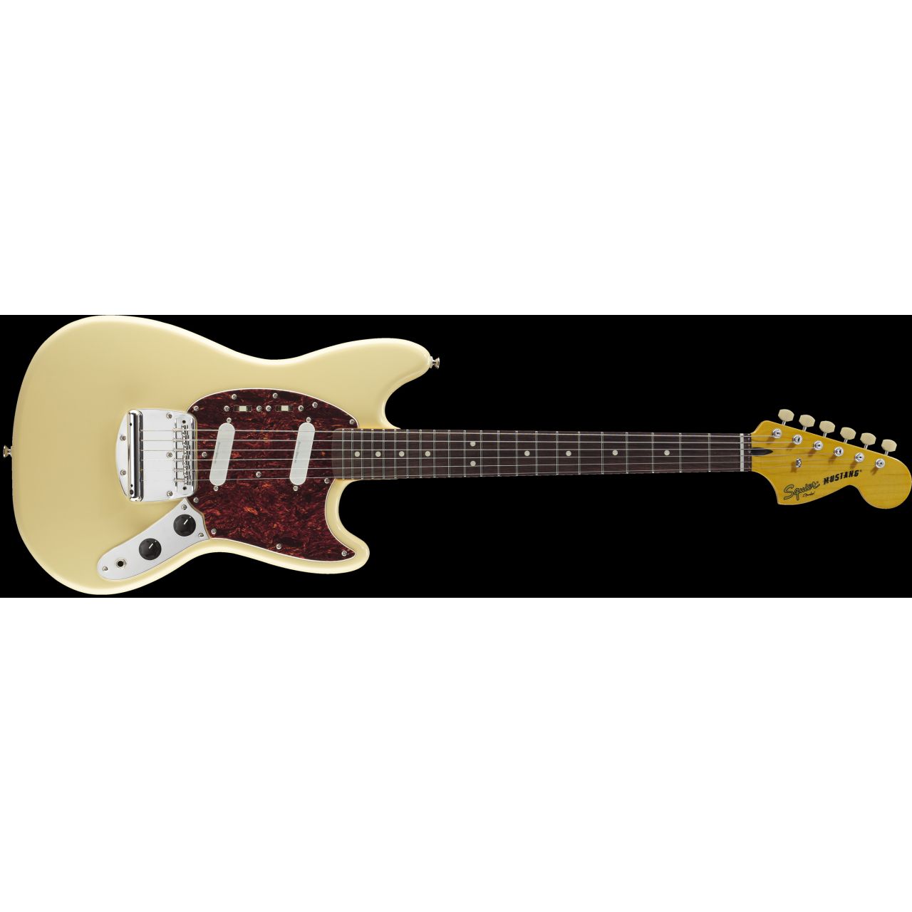 Vintage Modified Mustang in Vintage White - E-Gitarre