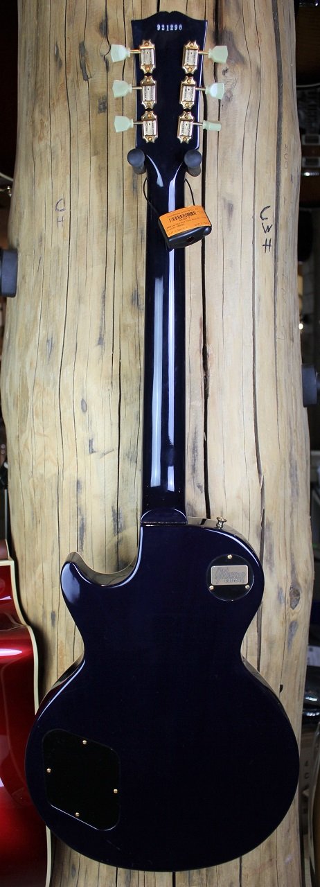 LPR9 Les Paul Quilt Trans Blue SO - Custom Shop E-Gitarre