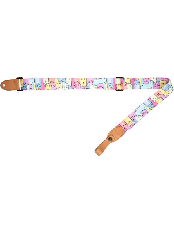 S35 Kitty Polyester Ukulele Strap