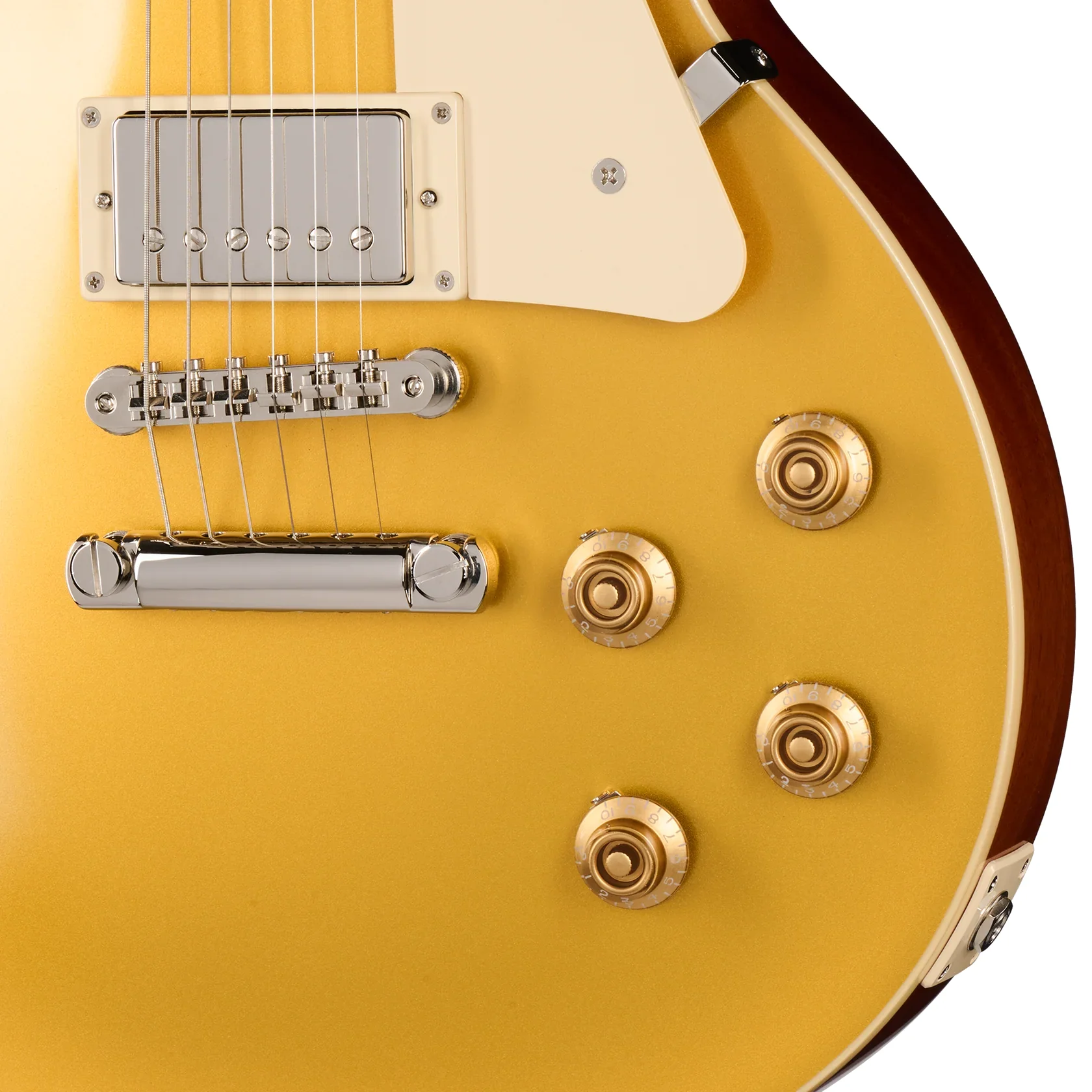 Epiphone 1957 Les Paul Goldtop Reissue Double Gold Korpus mit Bridge 
