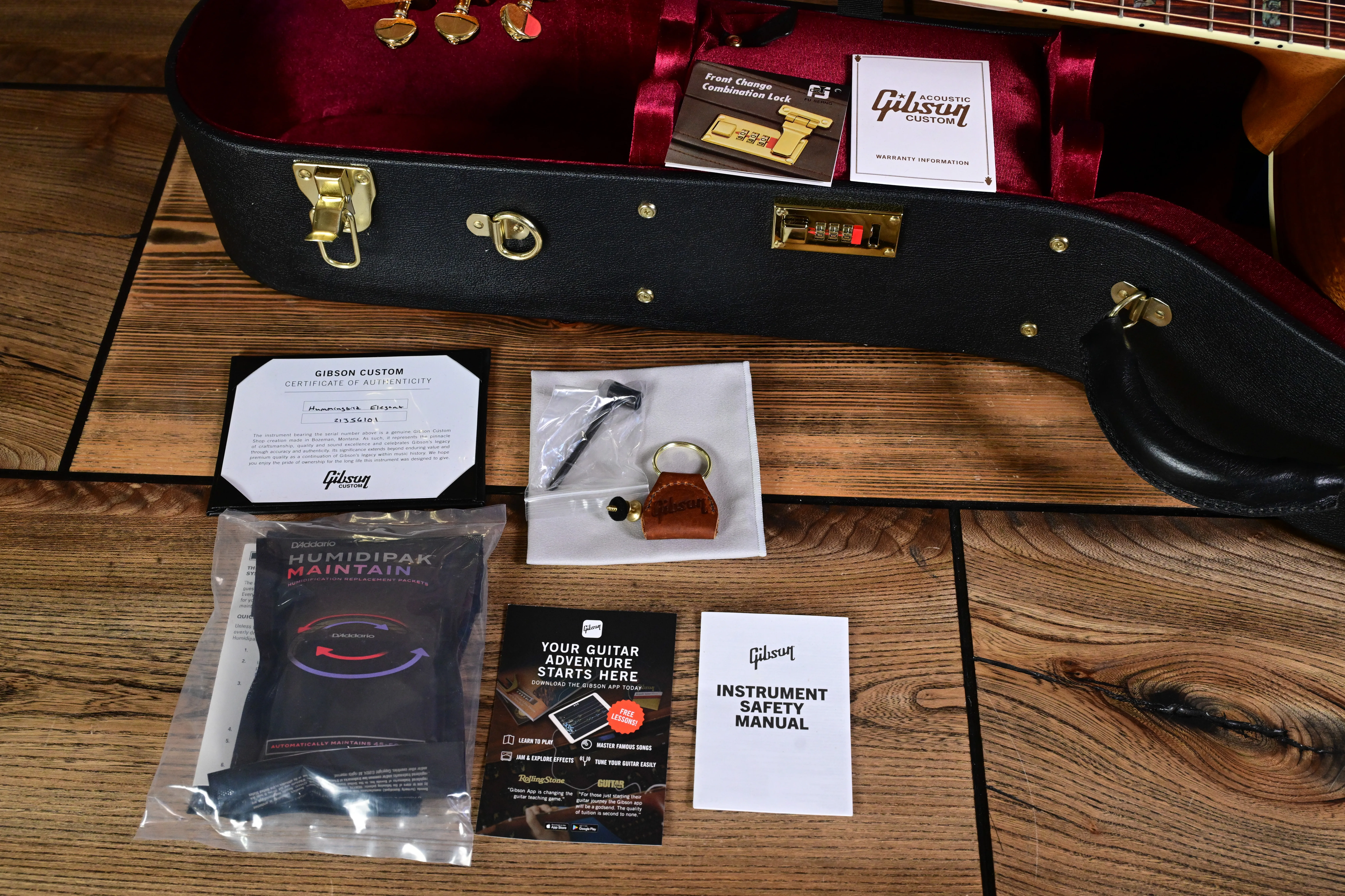 Hummingbird Elegant Koa Honeyburst M2M Custom Shop