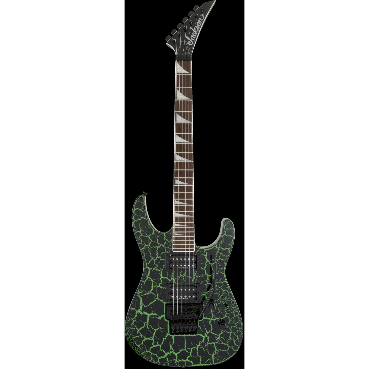 X Series Soloist™ SLX Crackle, Laurel Fingerboard, Green Crackle