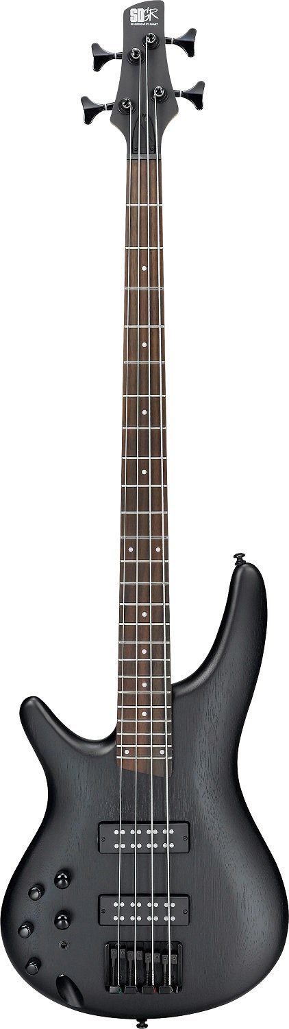SR300EBL-WK Weathered Black Lefty Bass