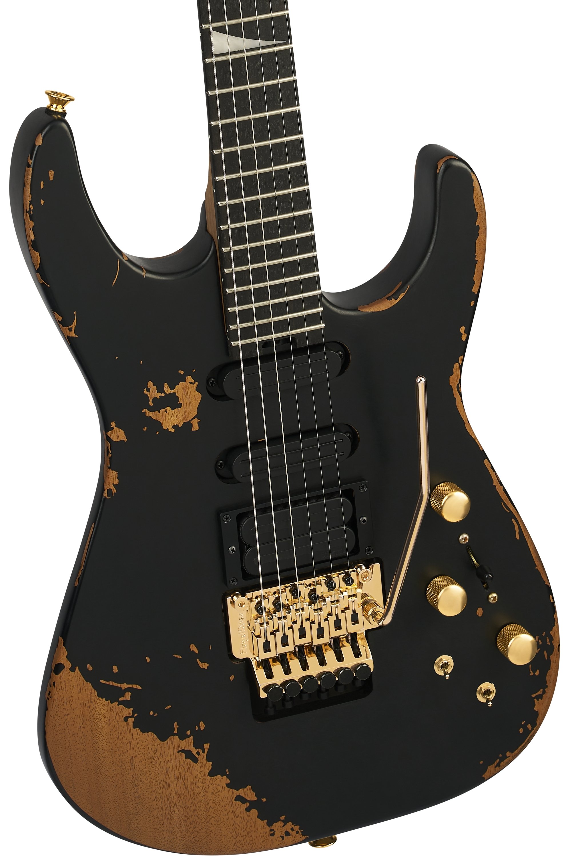 Phil Collen Signature Pro Series PC1-E Ebony Fingerboard Worn Black