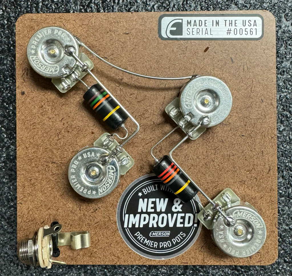 4-Knob Prewired Kit PRS Premier Pro