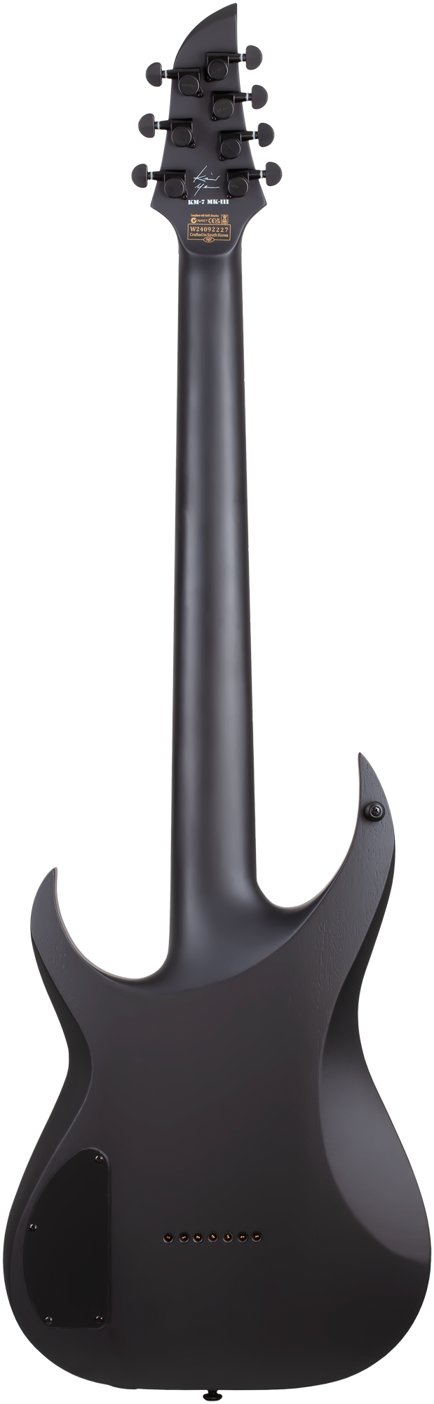 Keith Merrow KM-7 MKIII EX Baritone Satin Black Open Pore