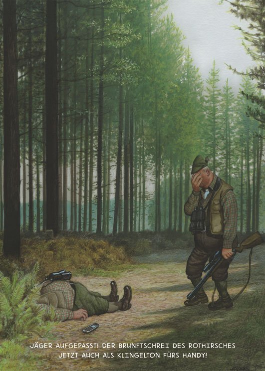 Jäger-Klingelton Postkarte