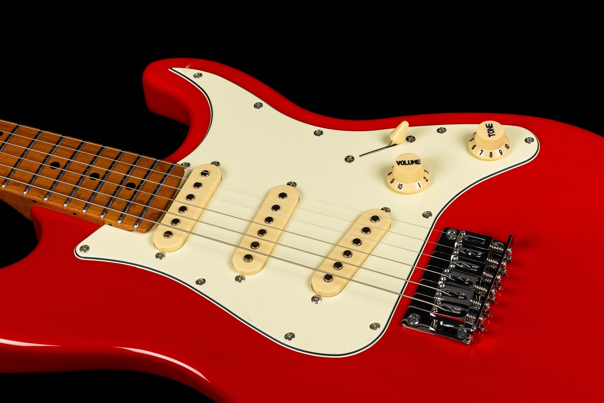 JS-300 Mini E-Gitarre Red