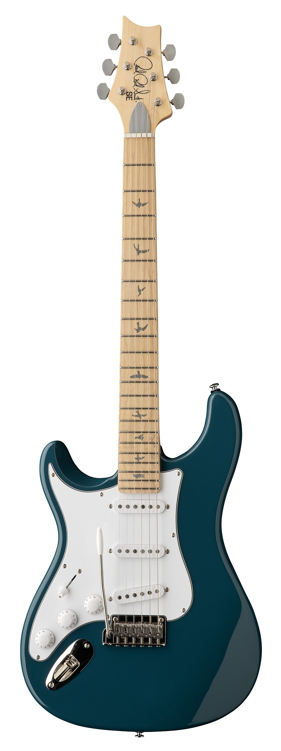 SE Silver Sky Lefthand Nylon Blue