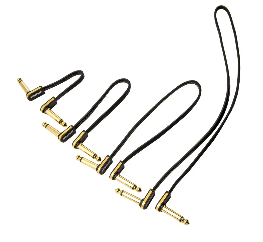 PG-18 Flat Patch Cable Gold