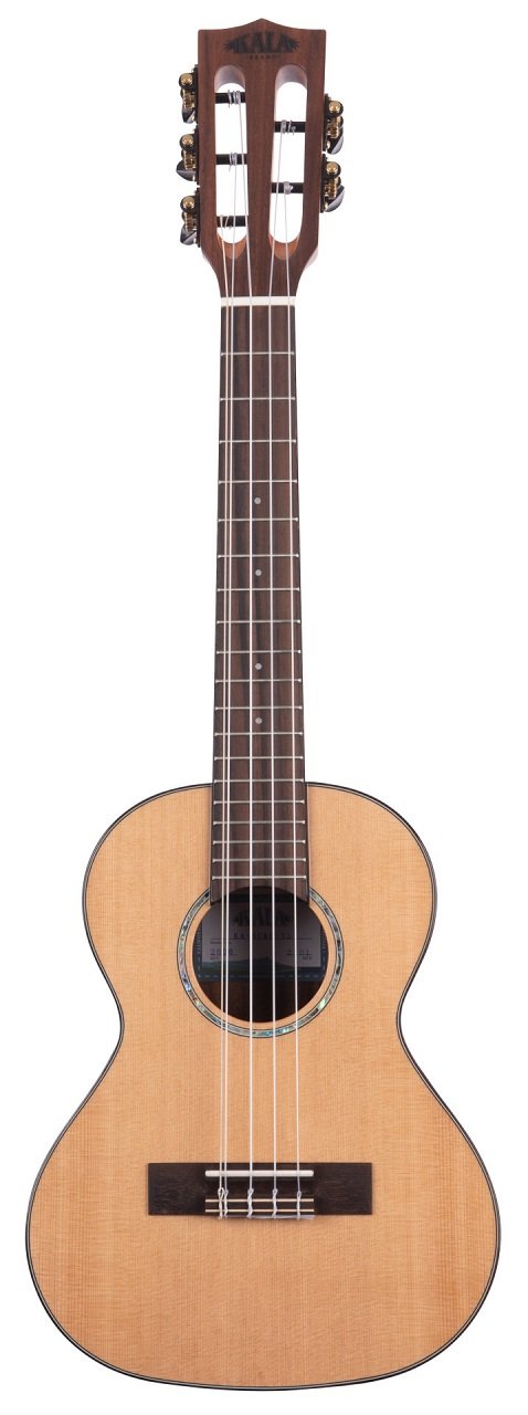 KA-SCAC-T5 - Gloss Solid Cedar Top Acacia 5-String Tenor Ukulele, with Bag (UB-T)