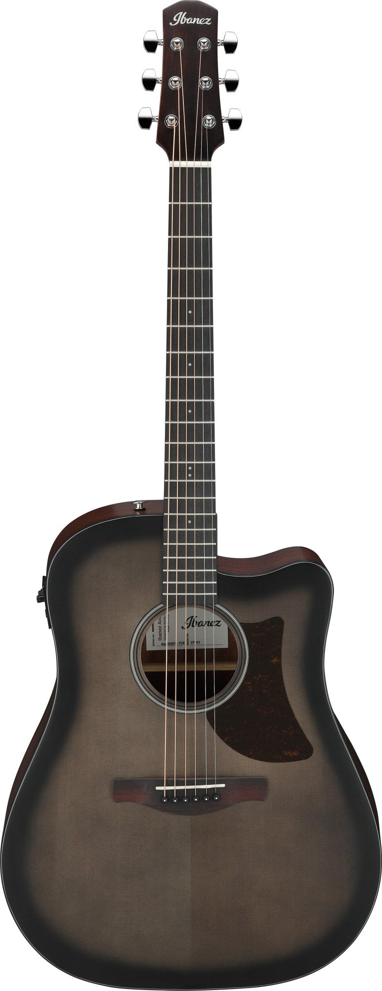 AAD50CE-TCB Westerngitarre Transparent Charcoal Burst