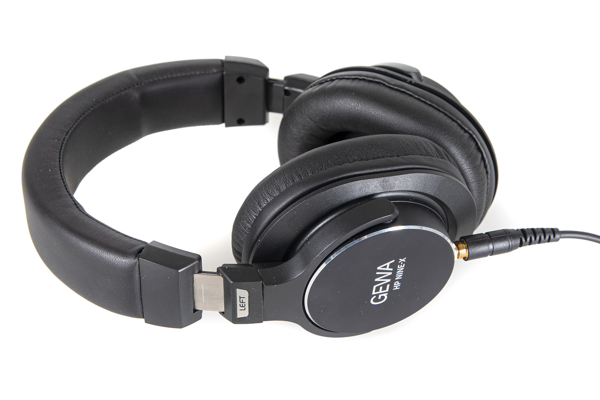 Kopfhörer, Over-Ear, kabelgebunden, schwarz, Kunstlederpolster