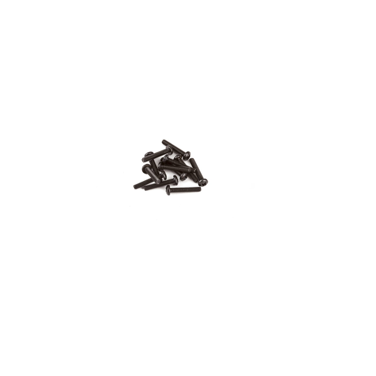 American Deluxe/Elite Strat®/Tele® Saddle Intonation Screws, (Short 4-40 X 5/8) Phillips, Black (12)