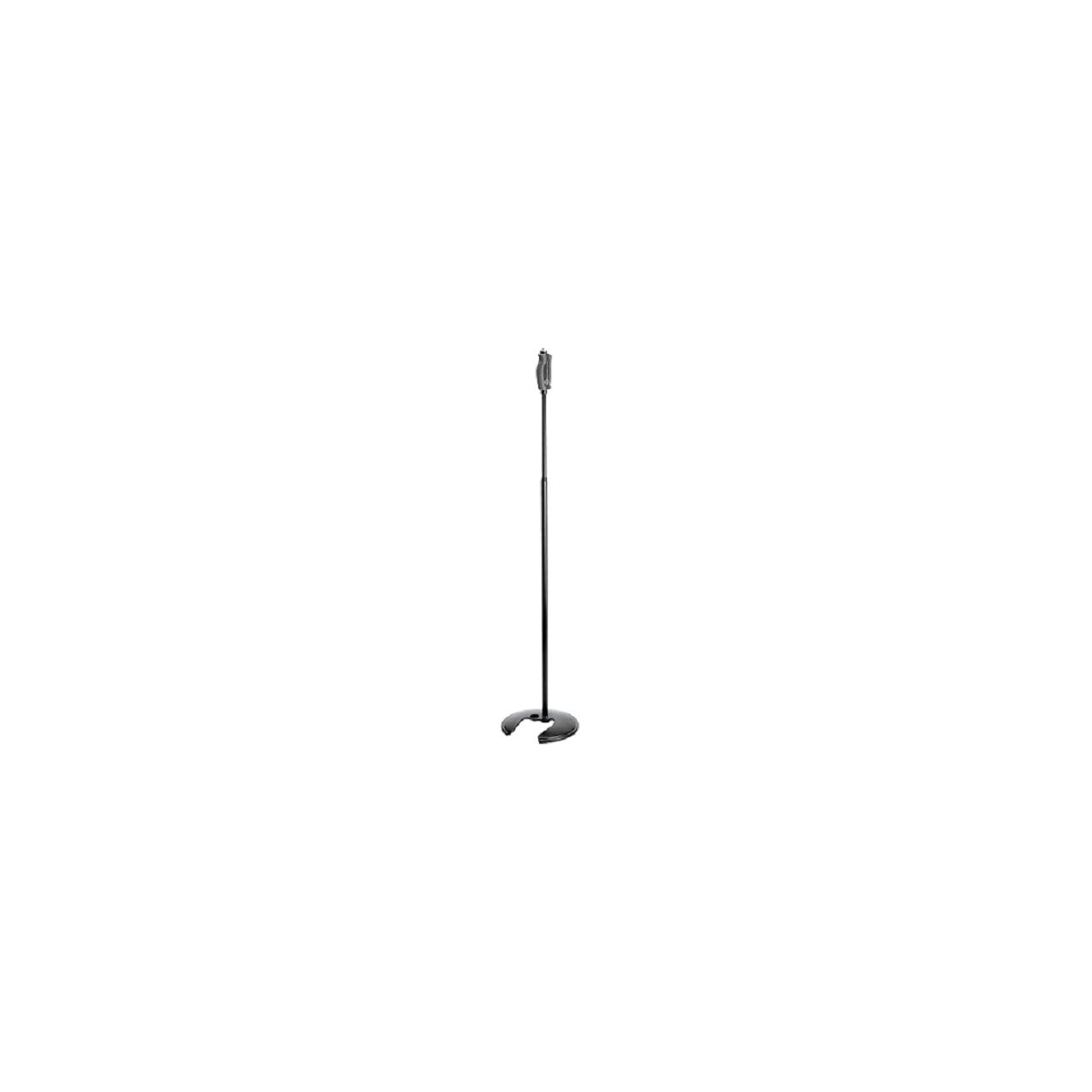 26075 Einhand-Mikrofonstativ schwarz