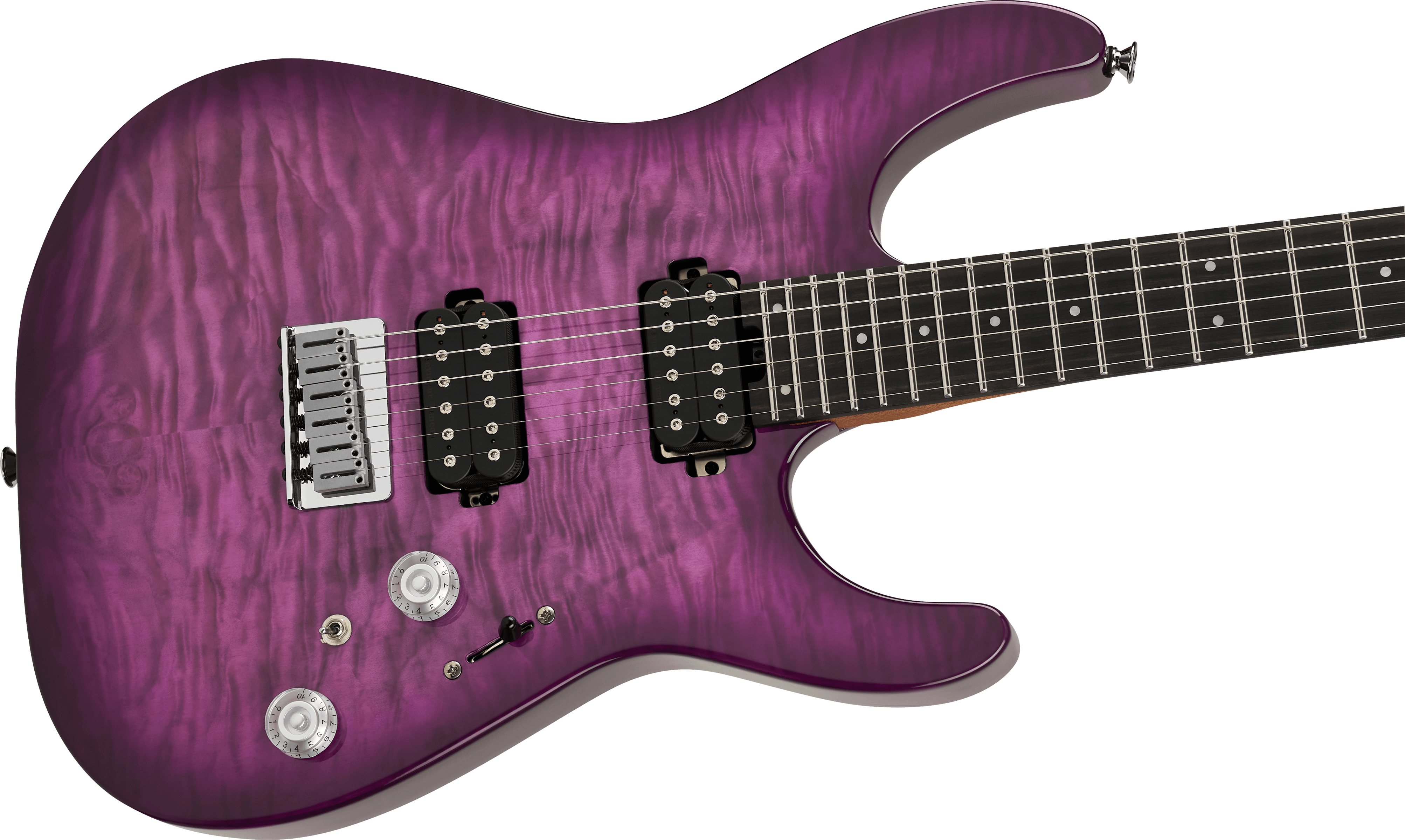 Pro-Mod Plus DK24 HH HT EB QM, Ebony Violet Radiance