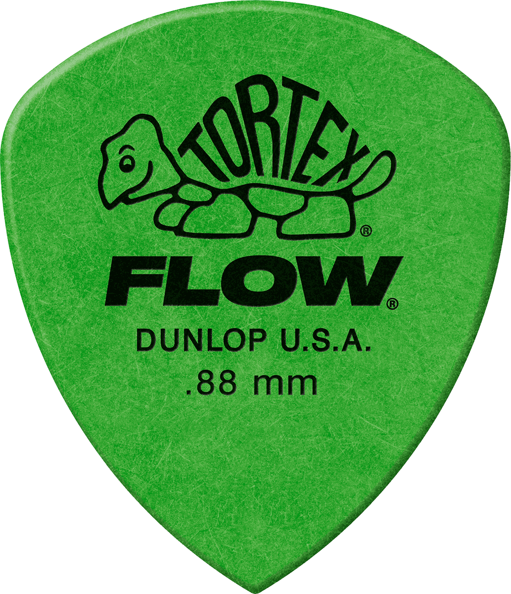 Tortex Flow Standard Picks 0.88 mm 12 pcs. green