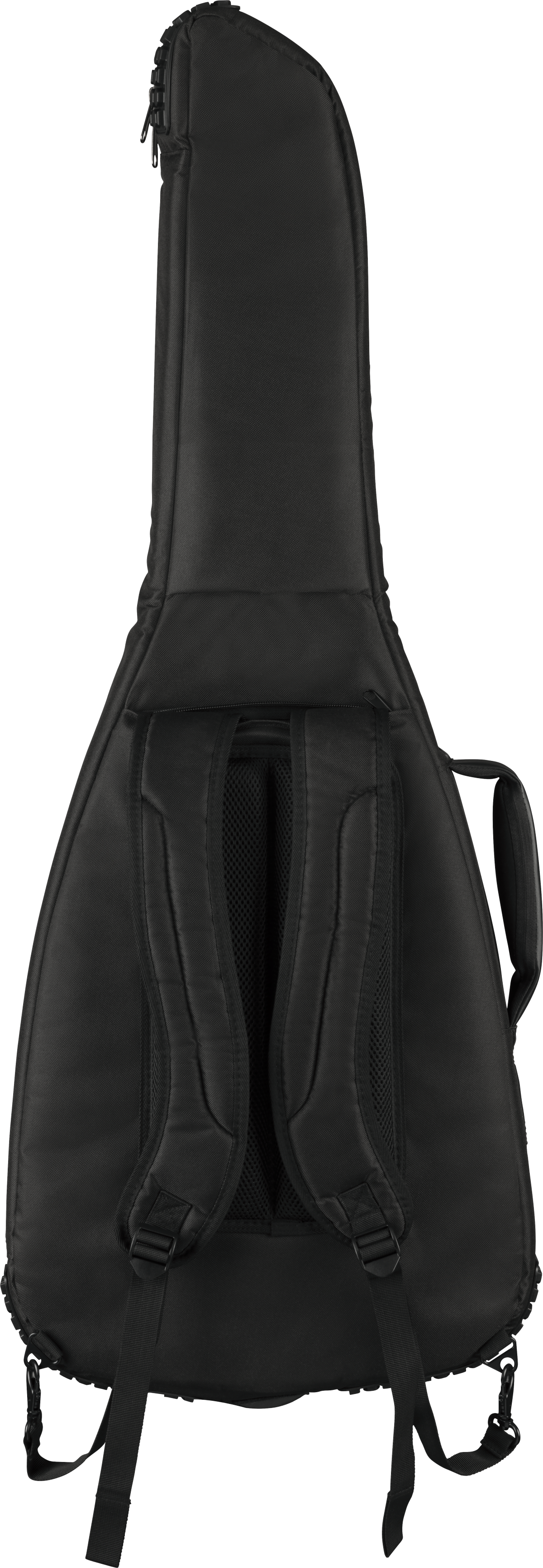 Striped Gig Bag, Black and Gray